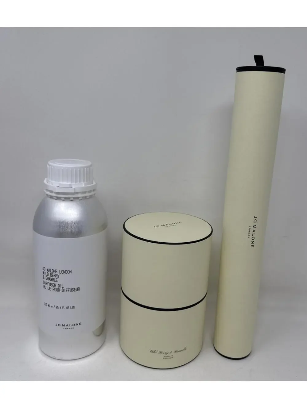 Jo Malone Wild Berry & Bramble Reed Diffuser Oil Set 750 Ml/25.4 Fl. Oz. NIB